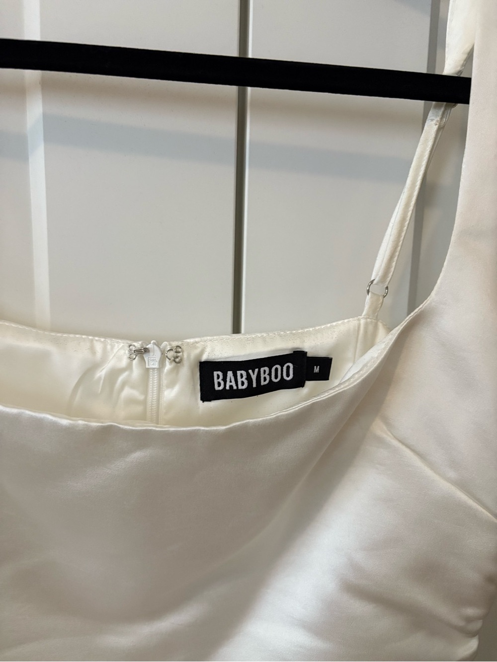 Babyboo Sofia Mini Dress in Ivory - Picture 7 of 8